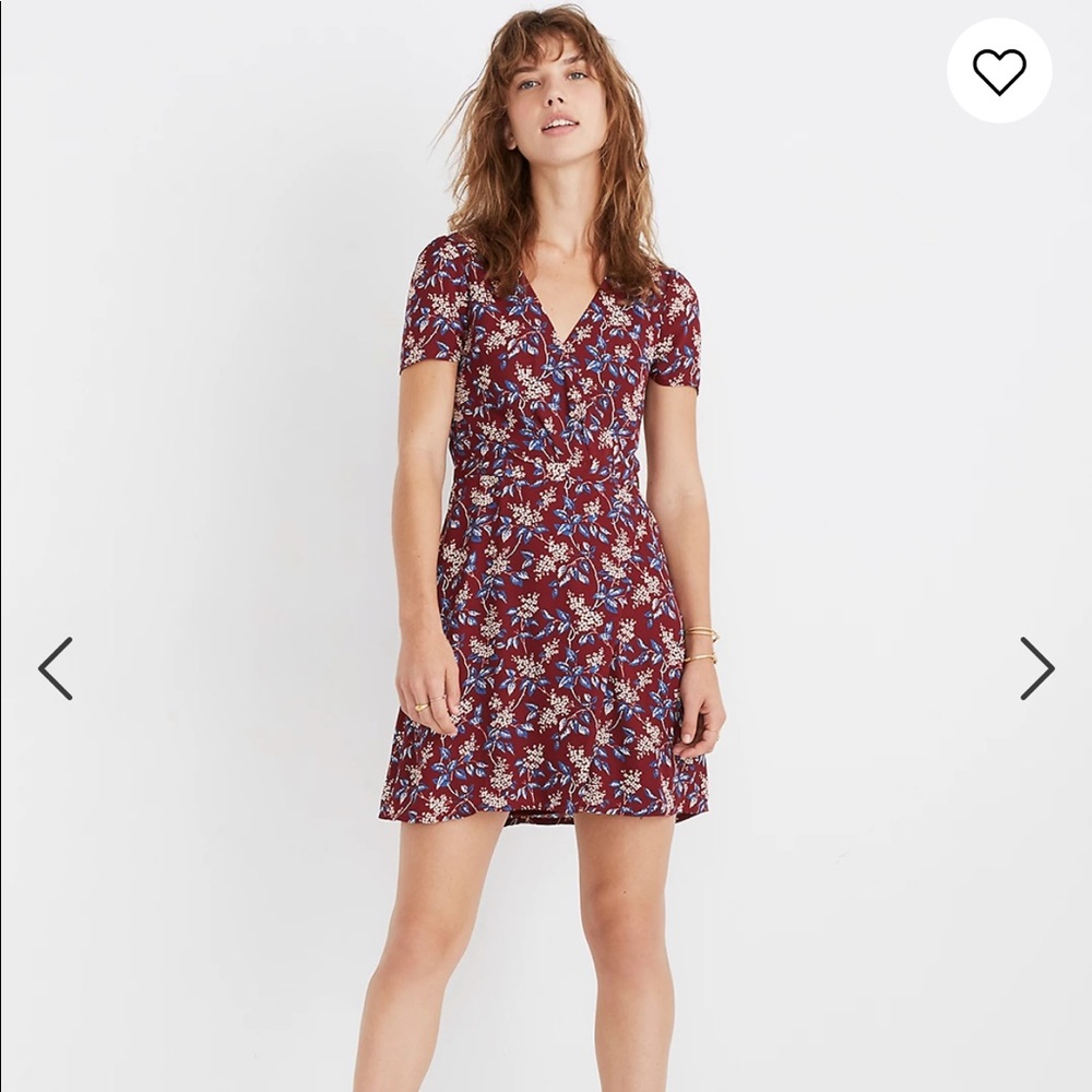 Madewell Wrap-Front Dress